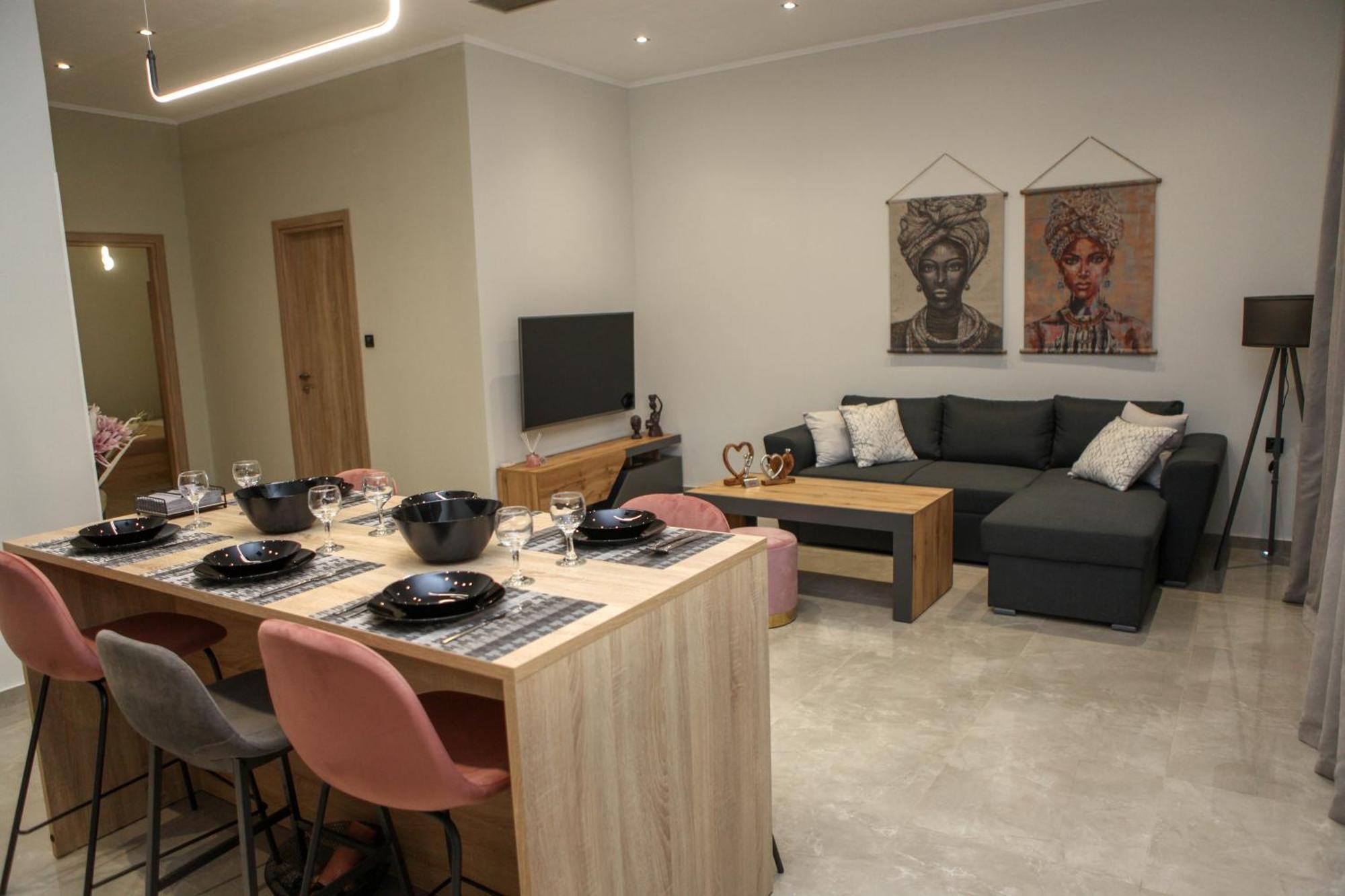 Golden Living Apartment Chrysoupolis Extérieur photo