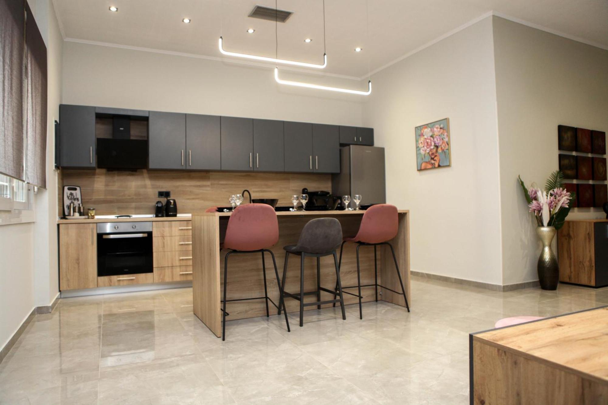 Golden Living Apartment Chrysoupolis Extérieur photo